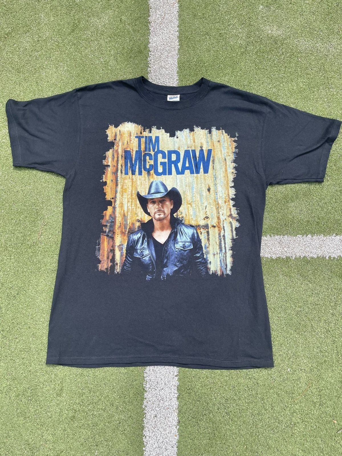 Band Tees Tim McGraw 2012 Country Rock Band Concert Tour T-Shirt Size US L / EU 52-54 / 3 - 1 Thumbnail