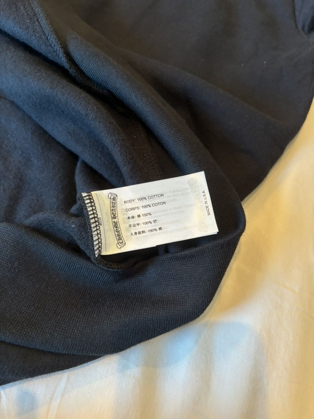 Chrome Hearts Chrome Hearts 1988 Hoddie “Black Metallic” Size US L / EU 52-54 / 3 - 6 Thumbnail