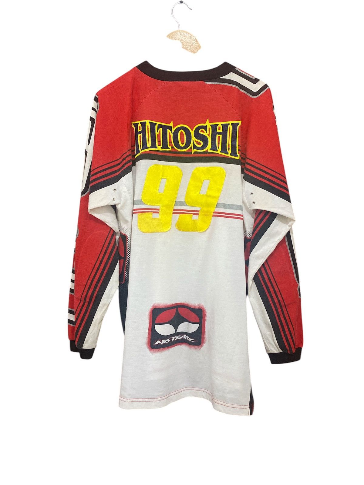 No Fear × Sports Specialties Rare Vintage No Fear Team Suzuki Motorcross T-shirt Size US L / EU 52-54 / 3 - 2 Thumbnail