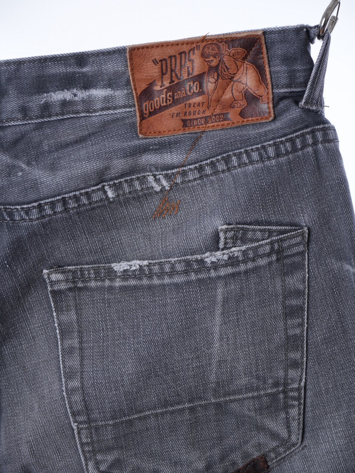 Prps Vintage PRPS Distressed Denim Jeans 32 Size US 32 / EU 48 - 3 Thumbnail