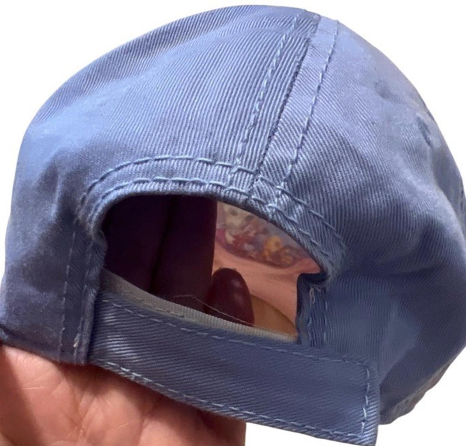 Disney Magic Kingdom Purple Sparkle Adjustable Hat Disney World Size ONE SIZE - 2 Thumbnail