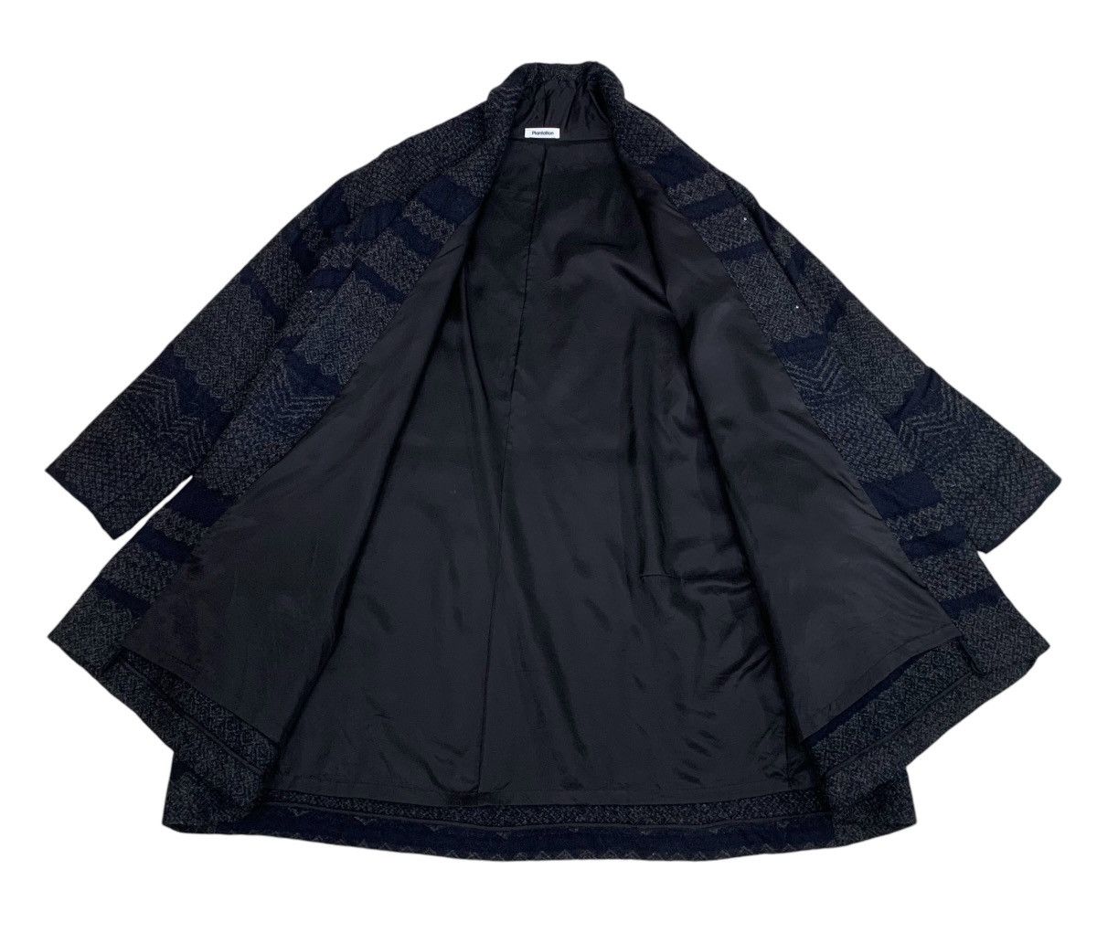Designer ssey Miyake Plantation Designer JapaneseBrand LongCoat Size L / US 10 / IT 46 - 7 Thumbnail