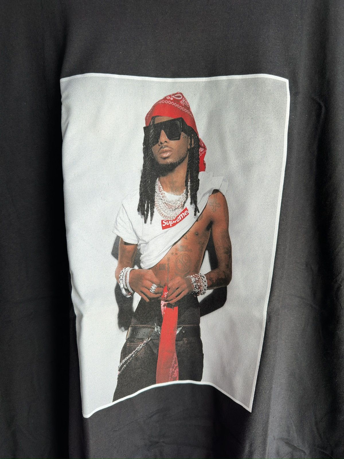 Supreme Playboi Carti Tee FW25 Size US XXL / EU 58 / 5 - 3 Thumbnail