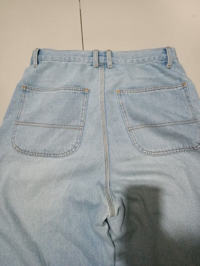 Designer × Japanese Brand Alicia pageboy baggy jeans wide leg Size US 30 / EU 46 - 5 Thumbnail