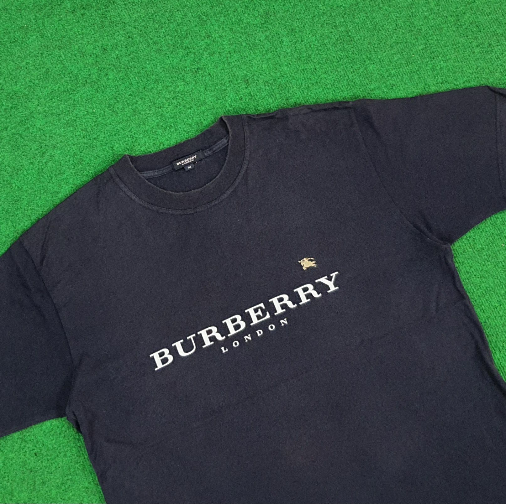 Burberry × Vintage Vintage Burberry London T-shirt Size US L / EU 52-54 / 3 - 2 Thumbnail