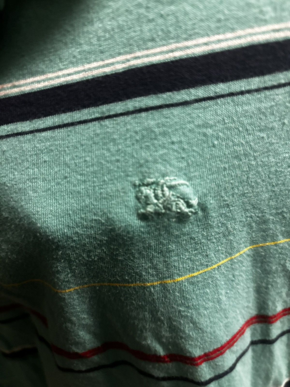 Burberry Aqua Burberry polo Size US M / EU 48-50 / 2 - 2 Thumbnail