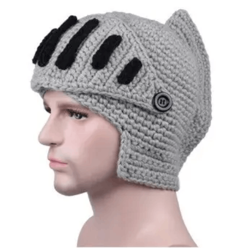 Handmade × Vintage Vintage Trojan Knight Crochet Hat Face Mask Handmade Y2K Size ONE SIZE - 9 Thumbnail
