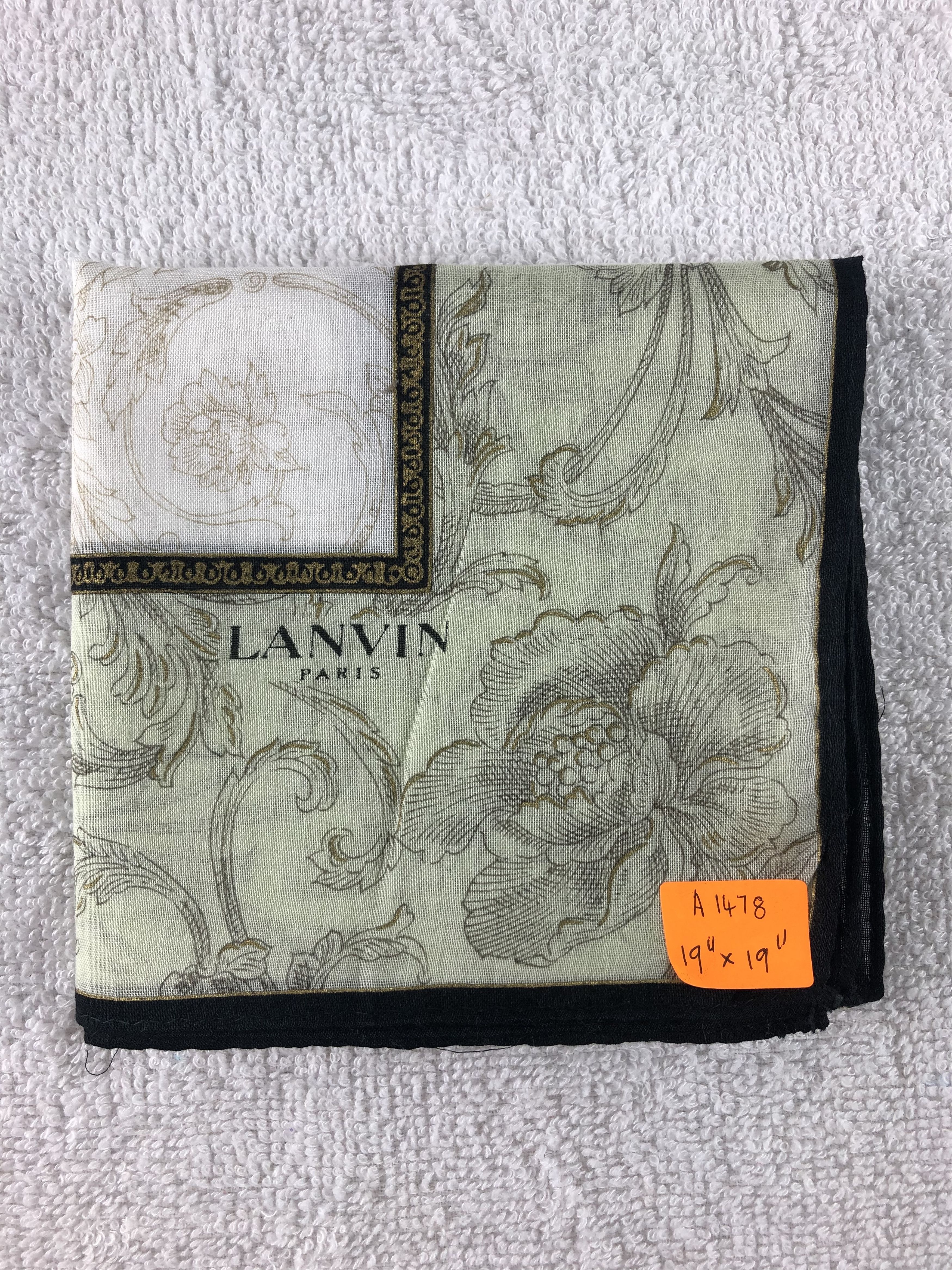 Lanvin Lanvin Handkerchief / Bandana / Neckerchief Size ONE SIZE - 6 Thumbnail