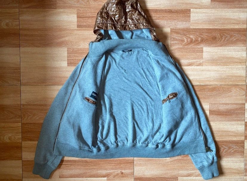Dolce & Gabbana DOLCE & GABBANA QUILTED HOODIE ZIP JACKET SIZE 48 Size US M / EU 48-50 / 2 - 3 Thumbnail