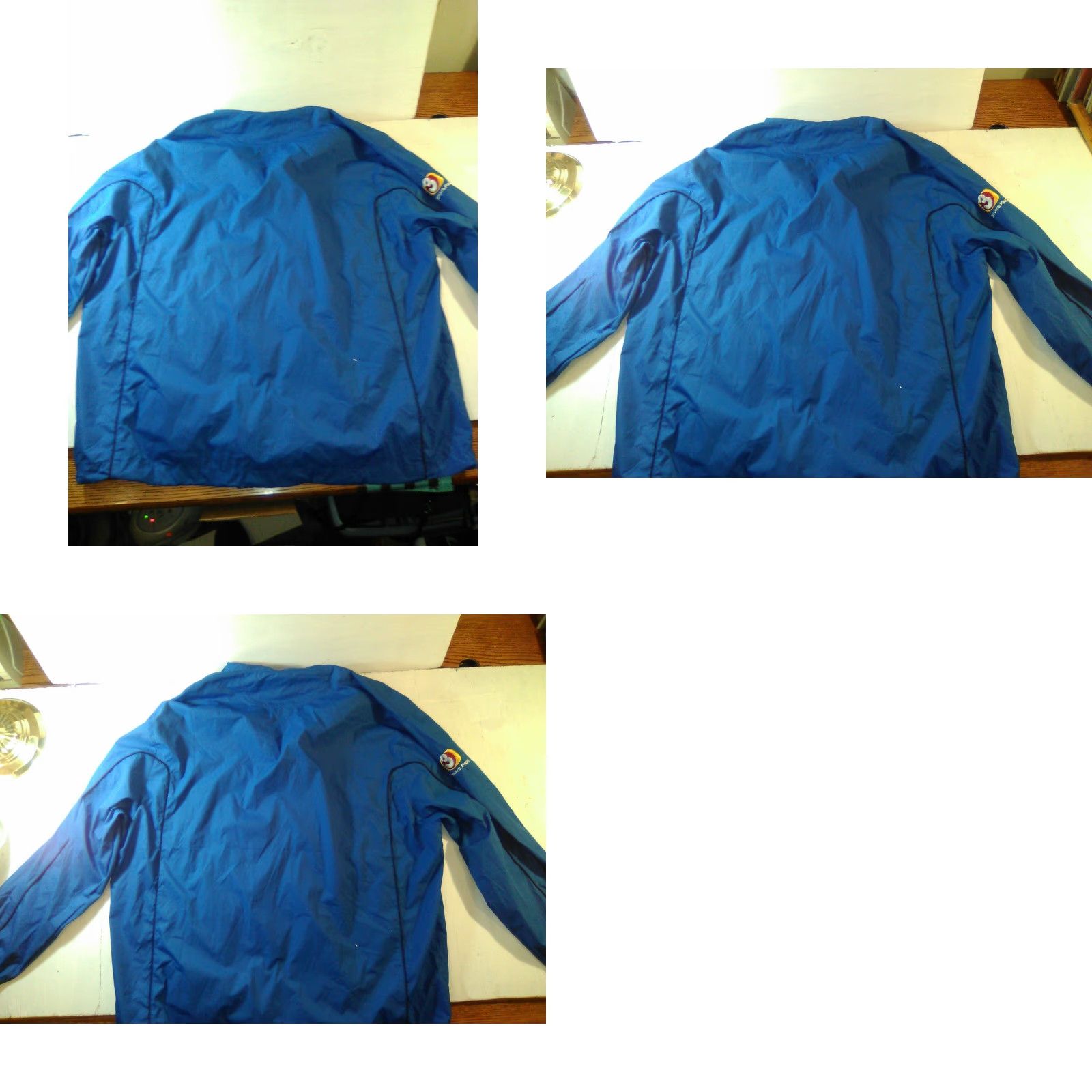 Vintage Men's XL Blue Windbreaker Super Bowl 42 Host 2008 Golf TV 3 Pulte Homes Size US XL / EU 56 / 4 - 8 Thumbnail