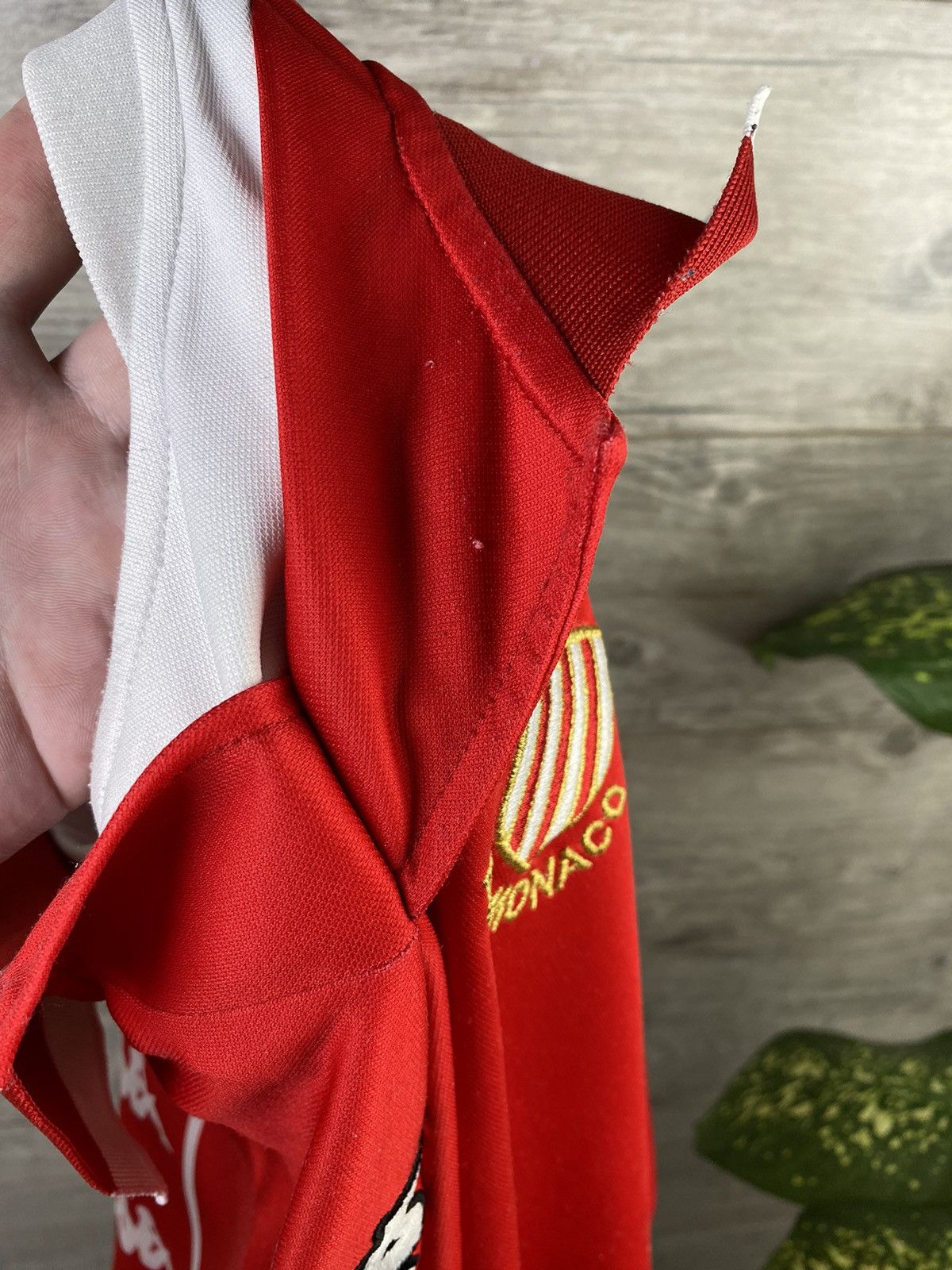 Club Monaco × Kappa × Vintage 🔥 Kappa A S Monaco Soccer tees football Home Vintage Rare Size US XL / EU 56 / 4 - 25 Thumbnail