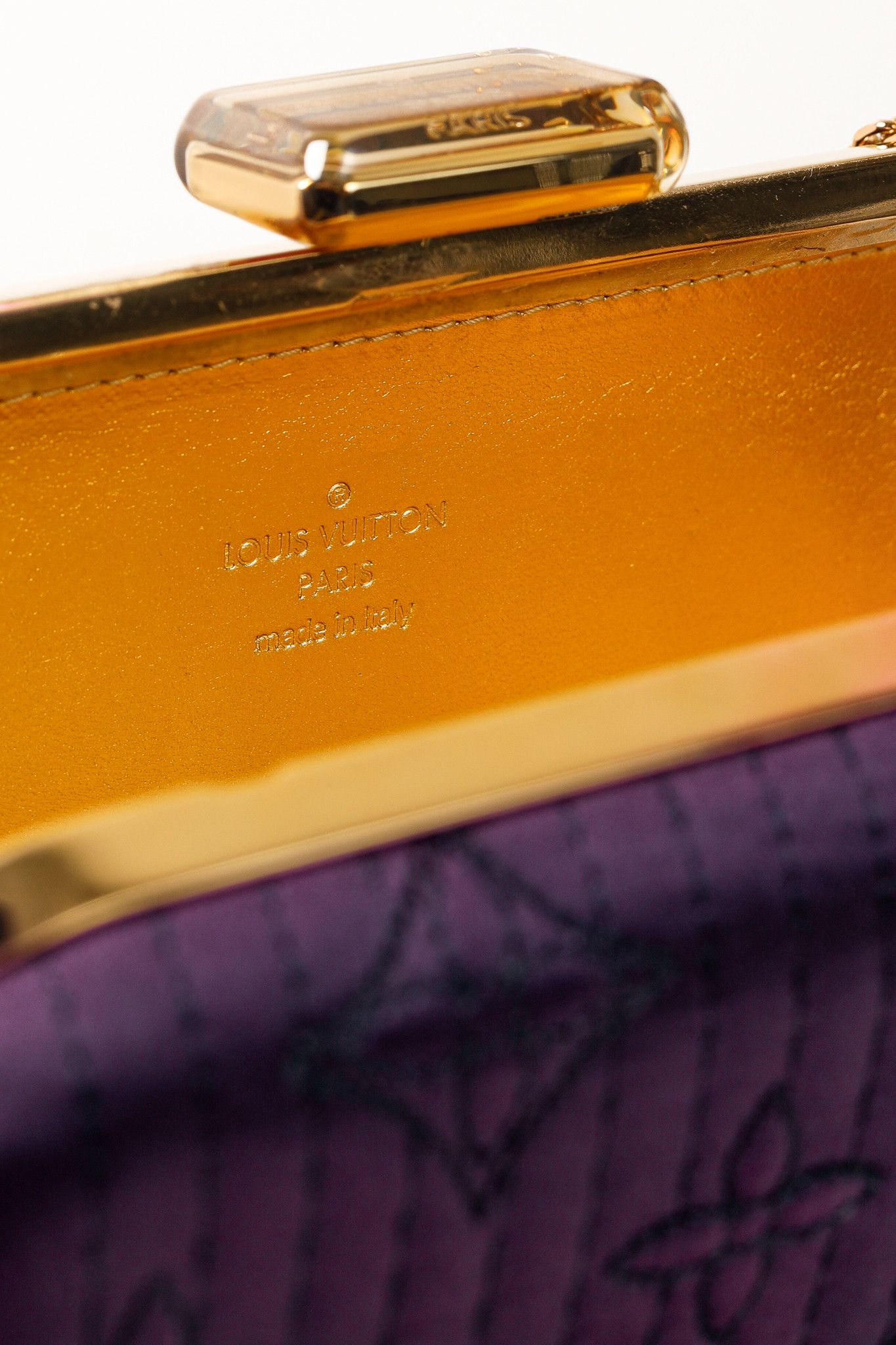 Louis Vuitton Louis Vuitton Minaudière Plum Monogram Motard Clutch Size ONE SIZE - 10 Thumbnail