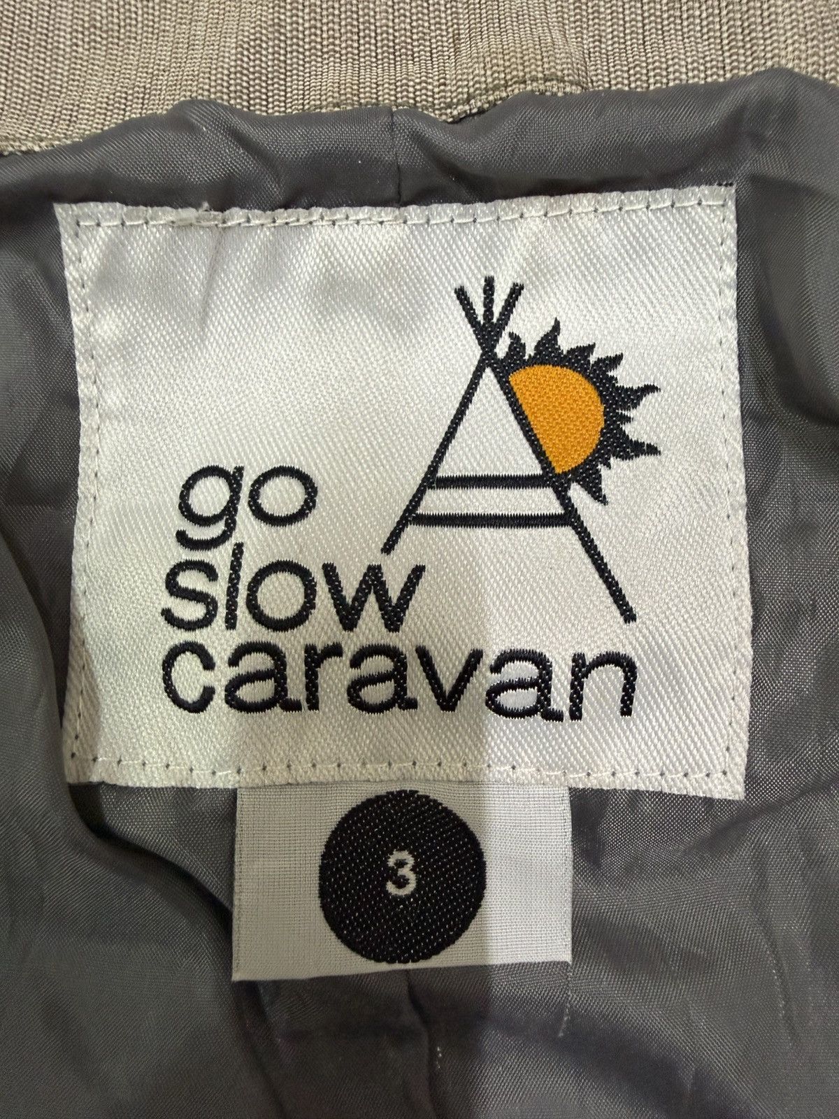 go slow caravan Go Slow Caravan Button Up Windbreaker Jacket Hoodie Size US S / EU 44-46 / 1 - 10 Thumbnail