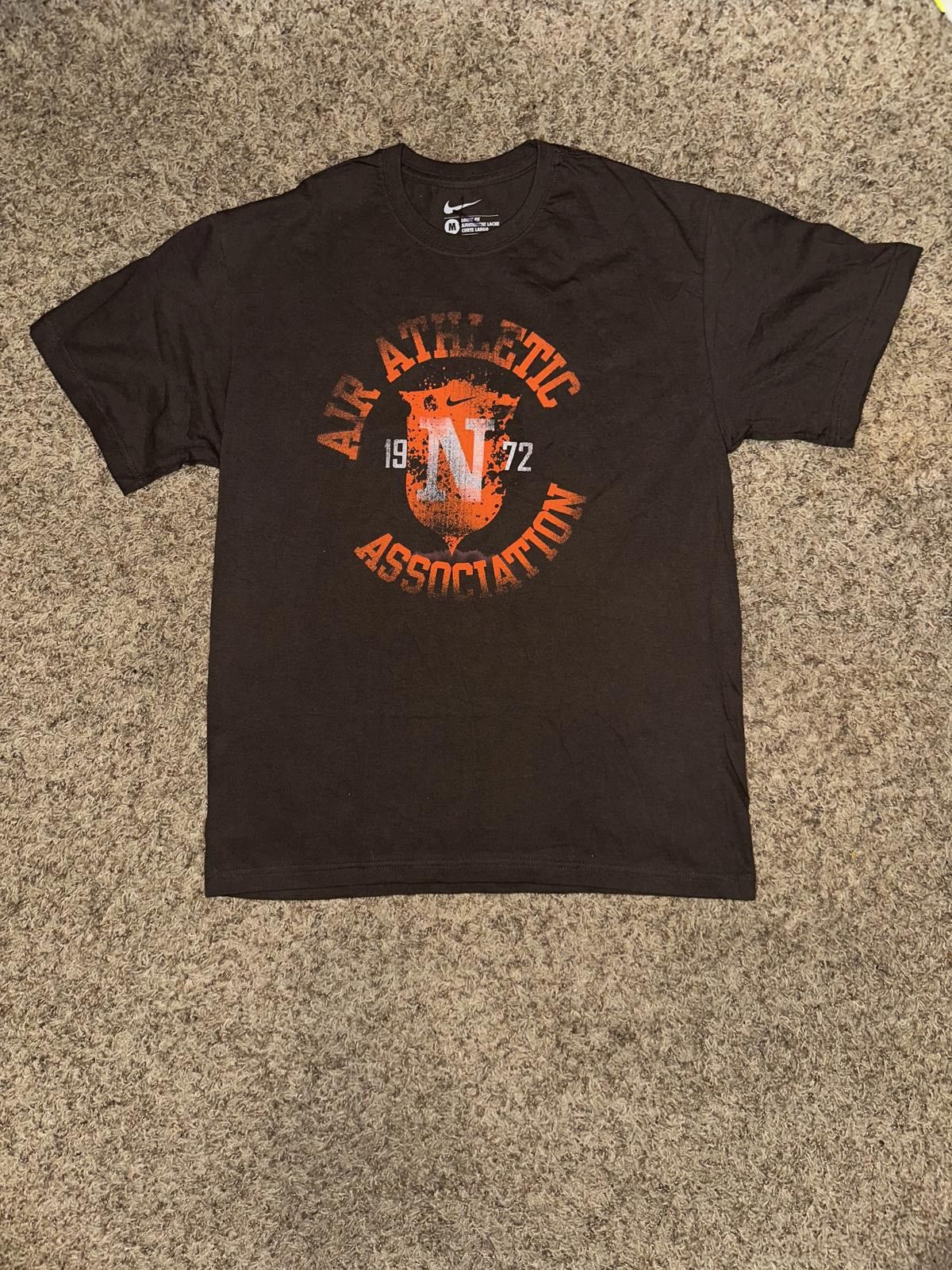 Nike Nike Men’s Air Athletic Association 1972 Grey T-Shirt 2010 Size US M / EU 48-50 / 2 - 1 Thumbnail