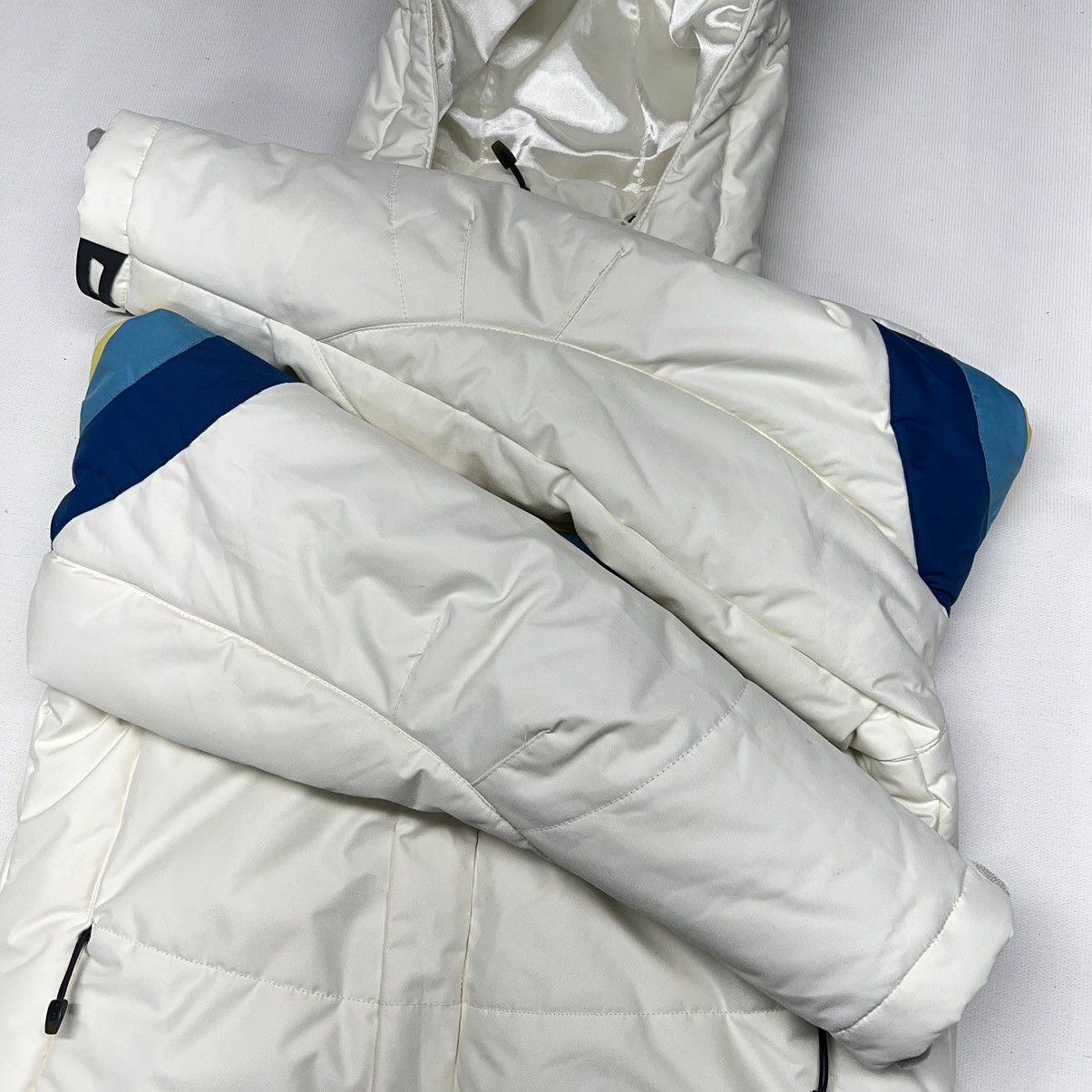 Nike × Nike ACG × Vintage VTG Nike ACG Jacket White Puffer Jacket Zip Winter Ski Retro Size M / US 6-8 / IT 42-44 - 8 Thumbnail