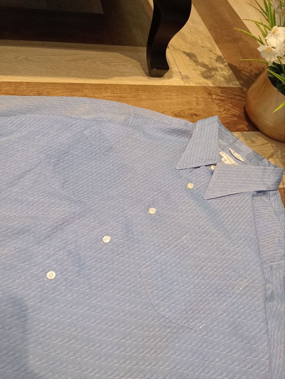 Christian Dior Monsieur CHRISTIAN DIOR MONSIEUR MONOGRAM L/S SHIRT Size US XL / EU 56 / 4 - 6 Thumbnail