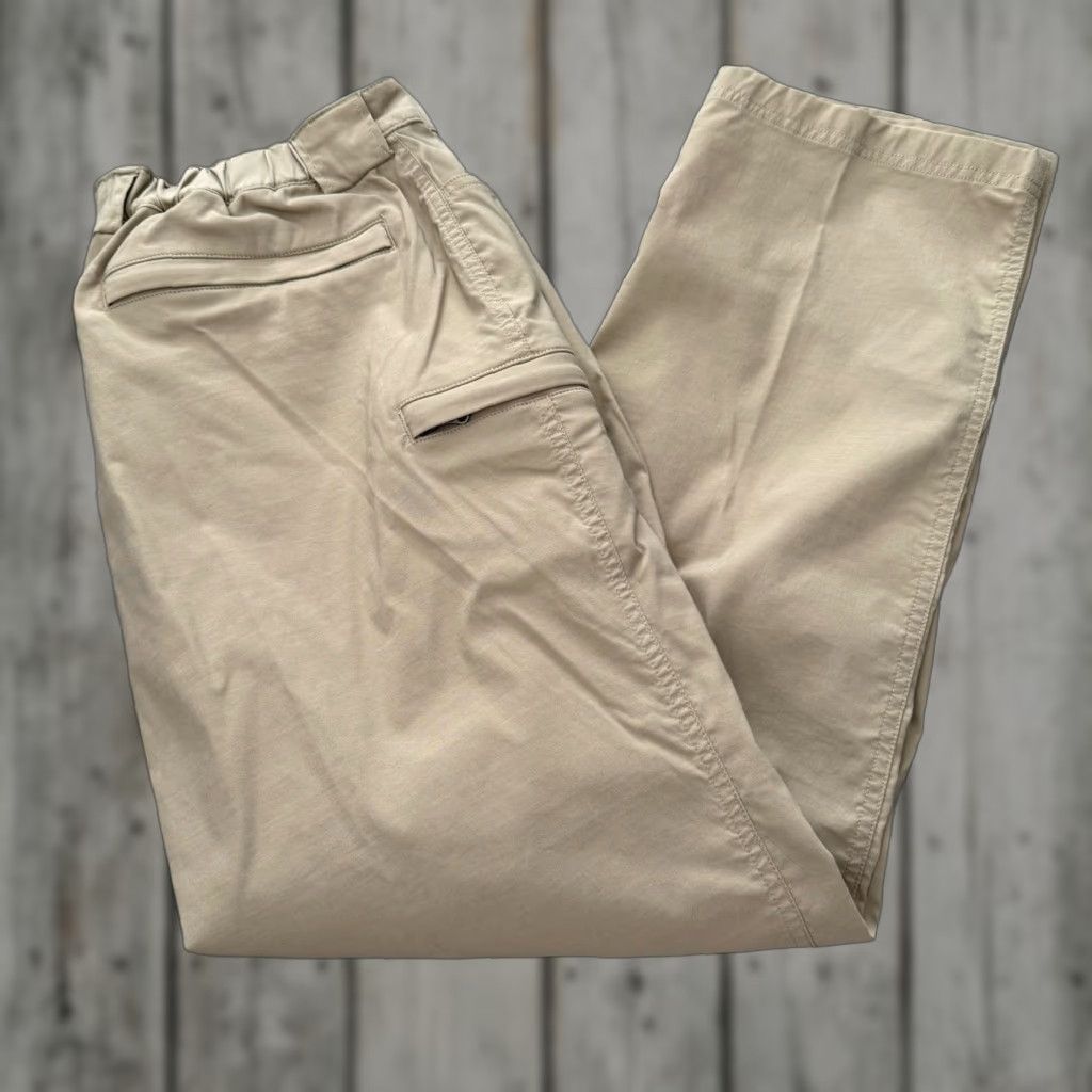 Vintage Duluth Trading Pants Men XL x 32 Tan Cargo Outdoor Hiking Nylon Stretch 84505 Size US 36 / EU 52 - 1 Thumbnail