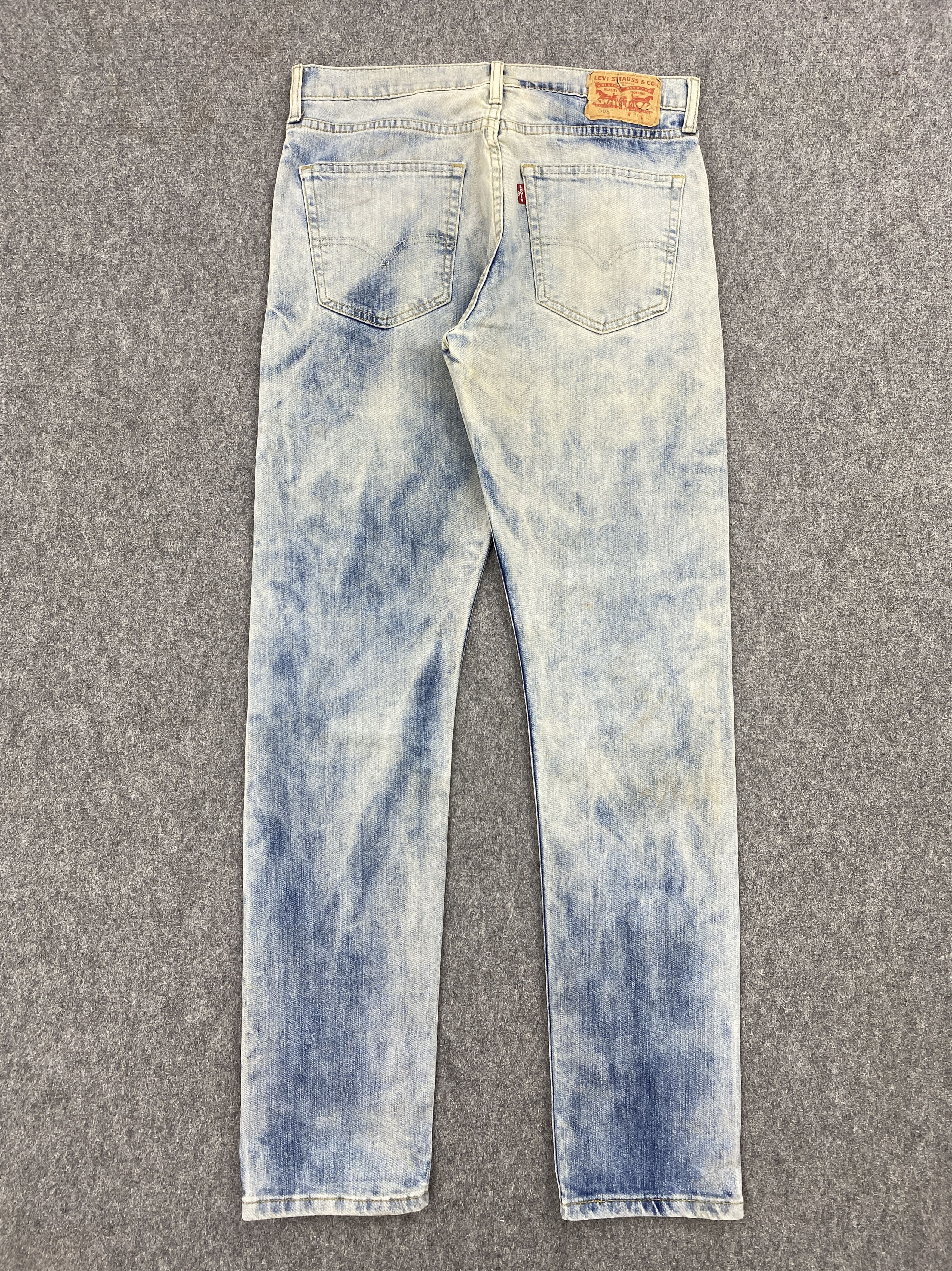 Levi's × Vintage Vintage Levis 508 Acid Washed Jeans Size US 28 / EU 44 - 3 Thumbnail