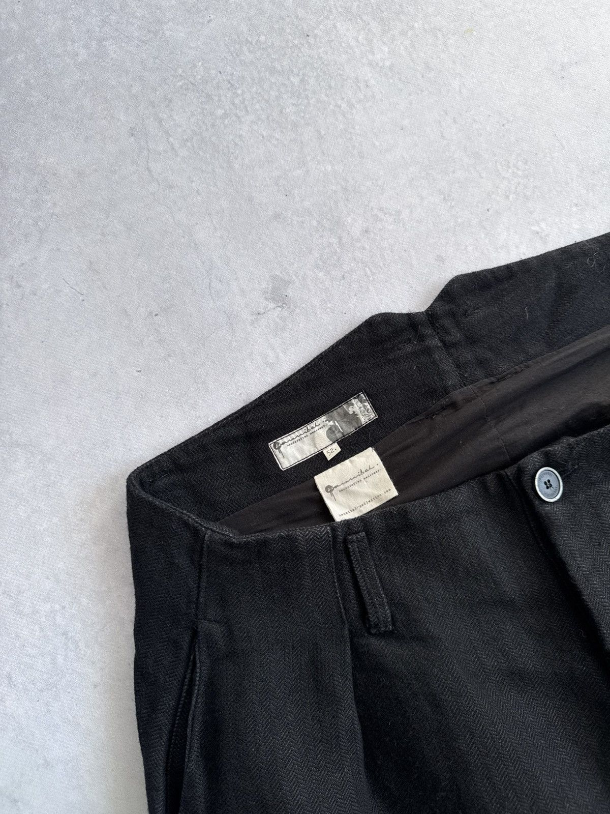 Hannibal. Hannibal Collection Haimo Crushed Trousers Pants Size 52 Size US 35 - 5 Thumbnail