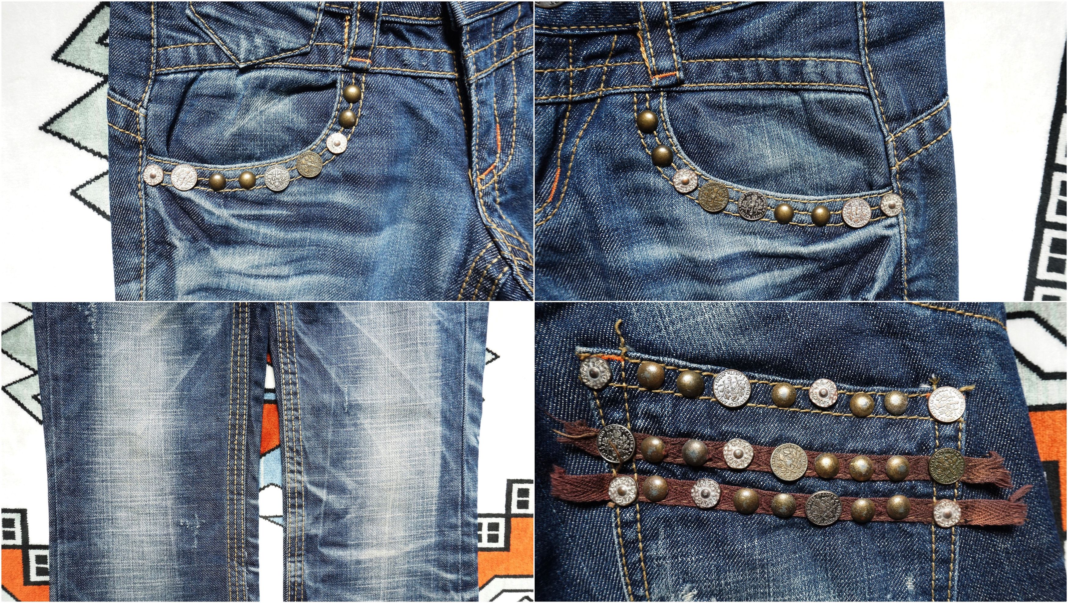 Japanese Brand Exotic vintage Denim Lolita Boot Cut Jeans Size US 28 / EU 44 - 8 Thumbnail