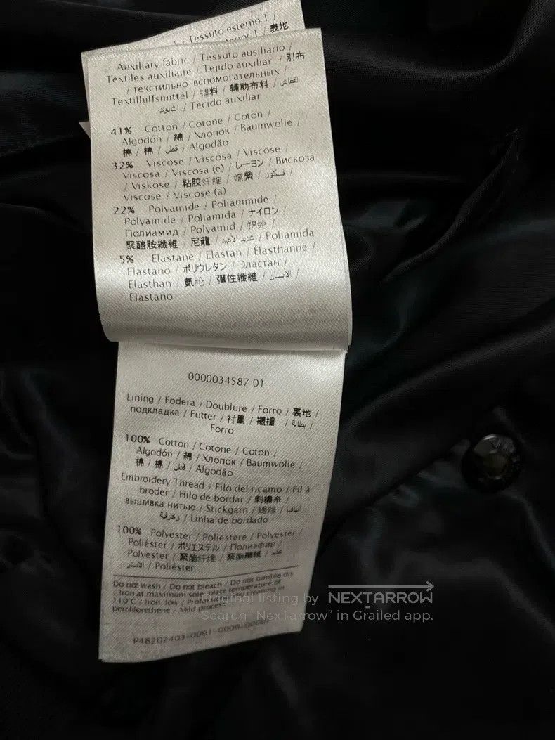 Valentino Valentino Butterfly embroidery camouflage baseball jersey Size M / US 6-8 / IT 42-44 - 7 Thumbnail