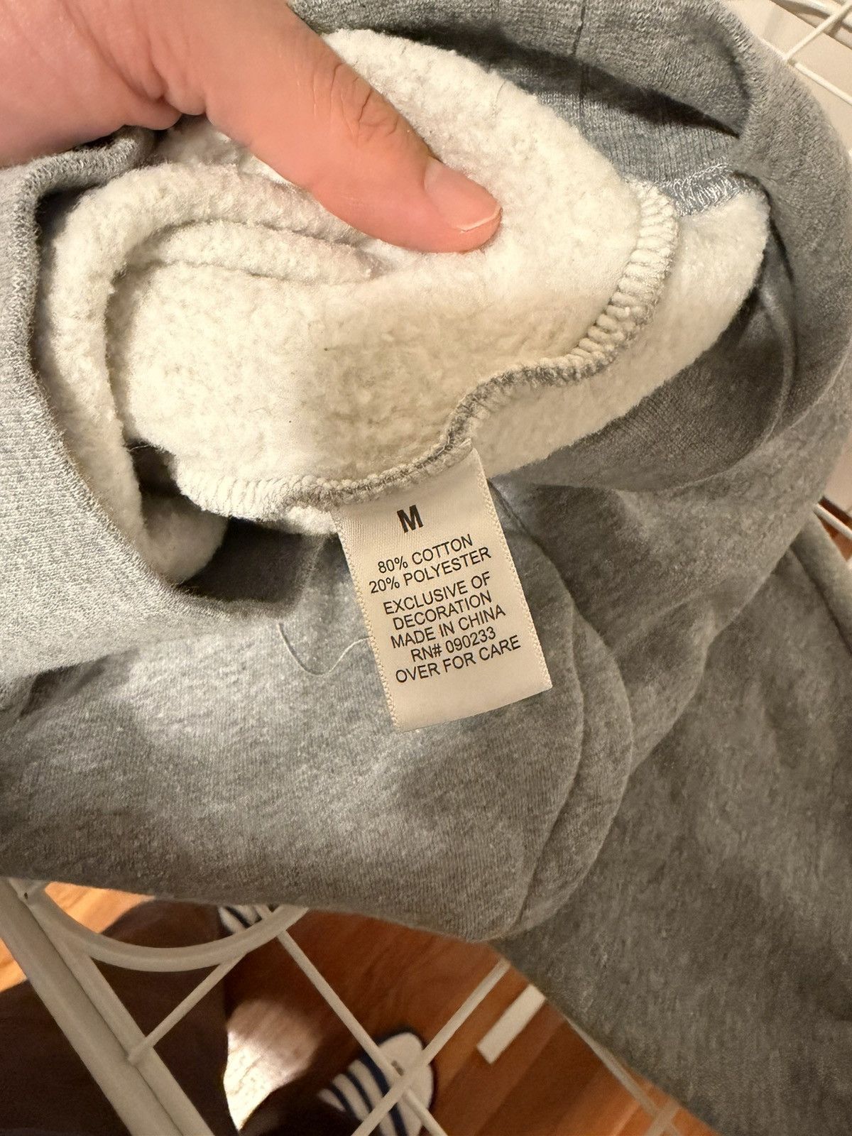Fear of God Fear of God Essentials Hoodie Grey size Medium Size US M / EU 48-50 / 2 - 4 Thumbnail
