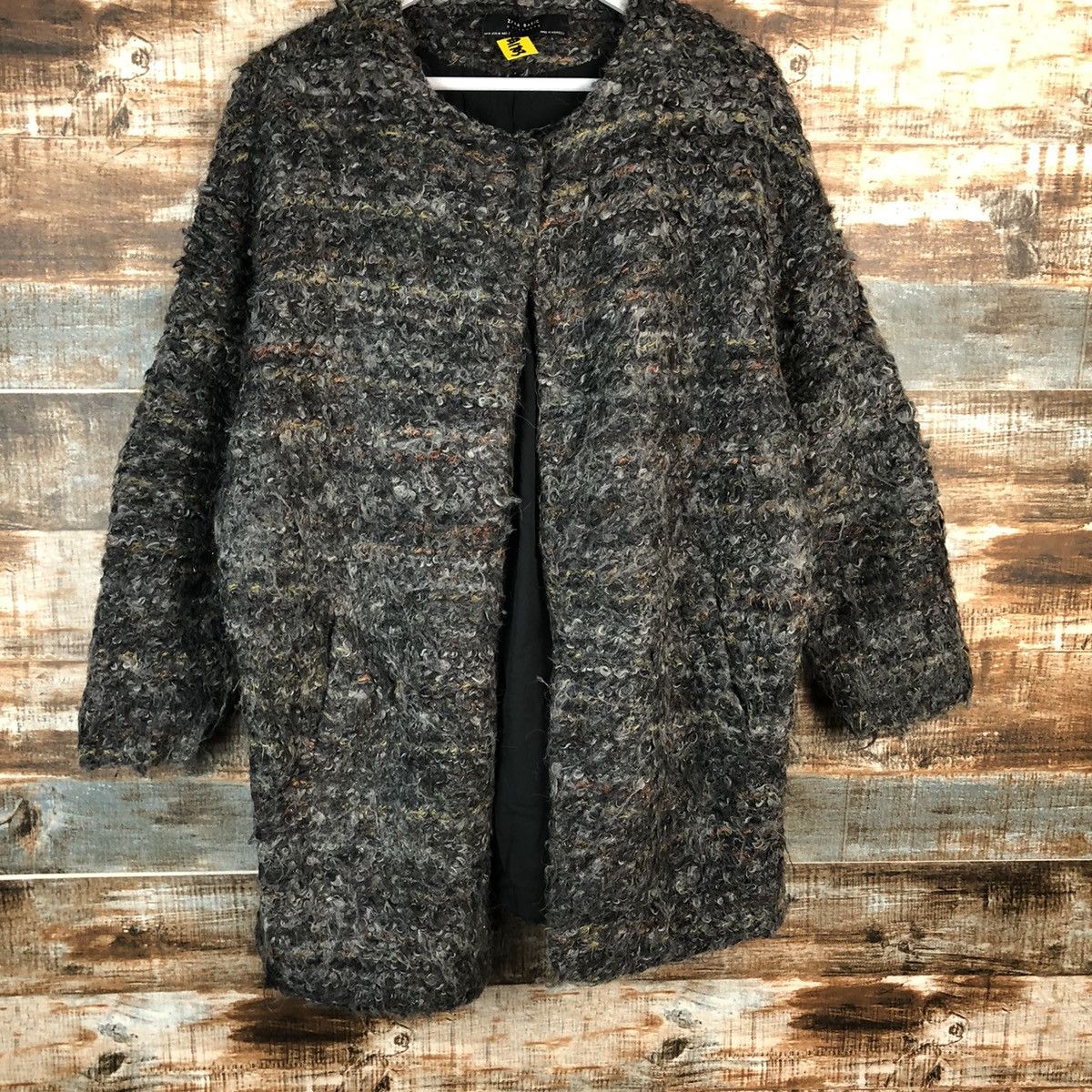 Homespun Knitwear × Japanese Brand Zara Basic Grey Mohair Knitwear #A1703 Size M / US 6-8 / IT 42-44 - 3 Thumbnail