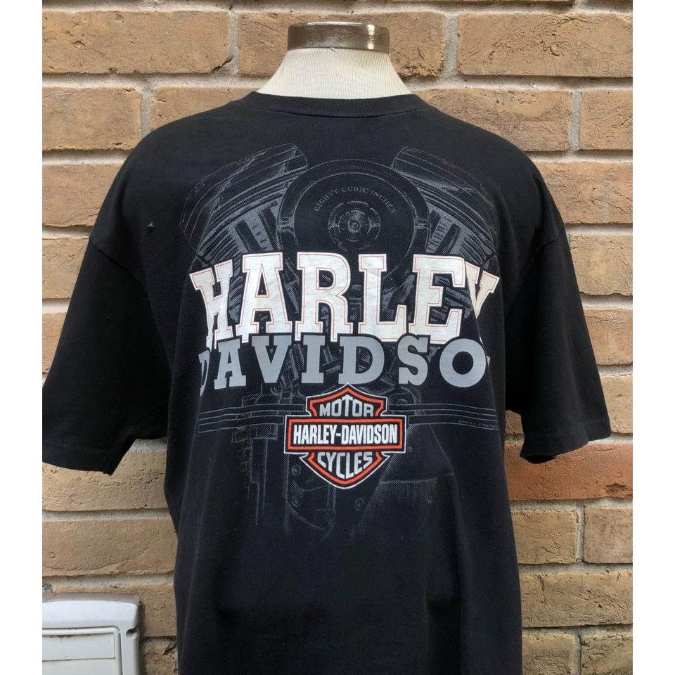 90'S Harley-Davidson Motorcycle Bike T-shirt Made in USA Men's XXL Vintage /eaa457304