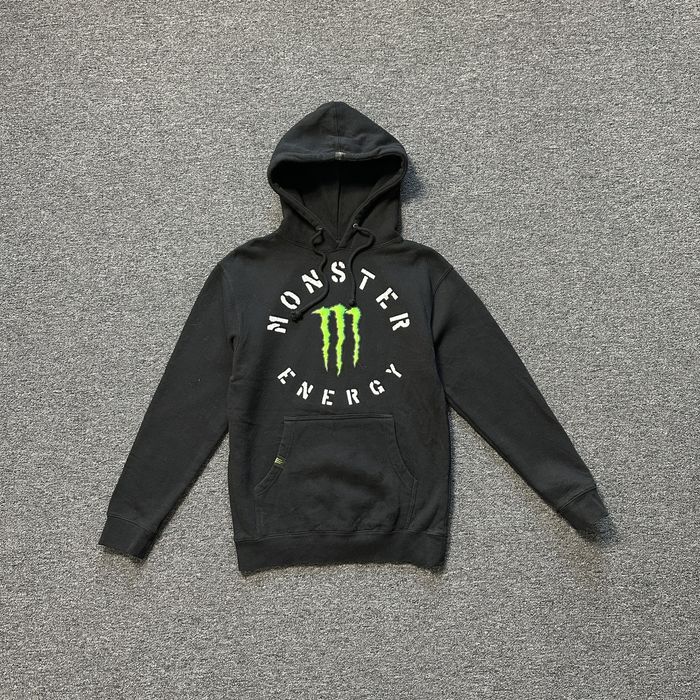 Black monster energy online hoodie