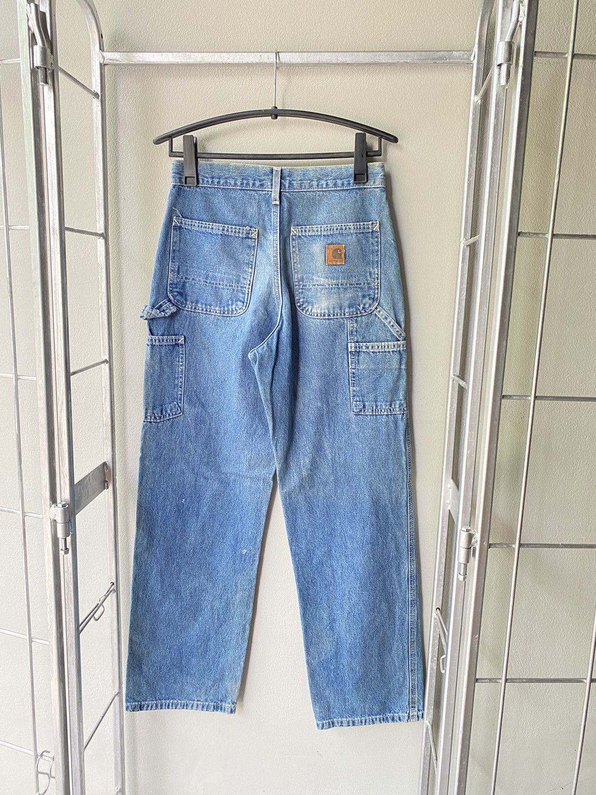 image of Carhartt Carpenter Denim Pants in Blue, Men's (Size 30)