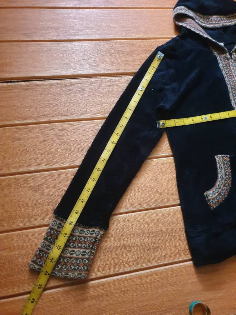 Japanese Brand Vassafull Abstract Japanese brand black Sweater Size M / US 6-8 / IT 42-44 - 8 Thumbnail