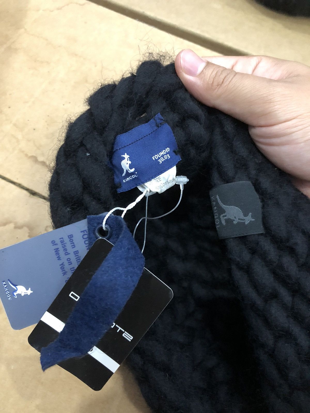 Kangol Kangol Foundry Chunky Wool Beanie BNWT Japan Exclusive Size ONE SIZE - 4 Thumbnail