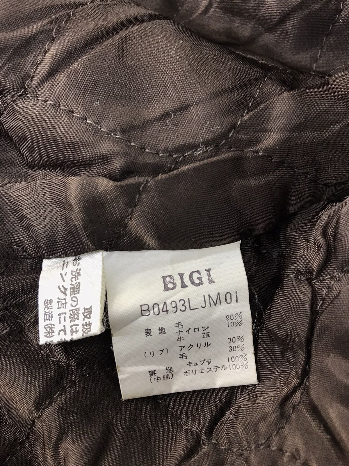 BIGI Vtg Just Bigi Superior Varsity Jacket Leather Sleeve Padded Size US L / EU 52-54 / 3 - 7 Thumbnail