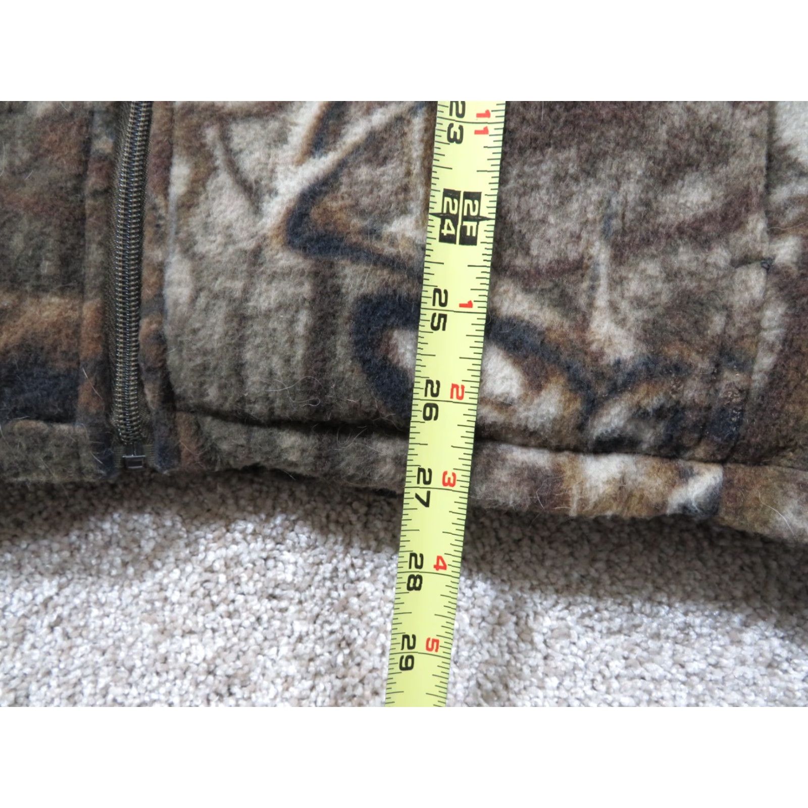 Vintage Maxxsel Sherpa Lined Camo Jacket Zip-up Deer Hunting Heavy Warm L Winter Coat Size US L / EU 52-54 / 3 - 7 Thumbnail