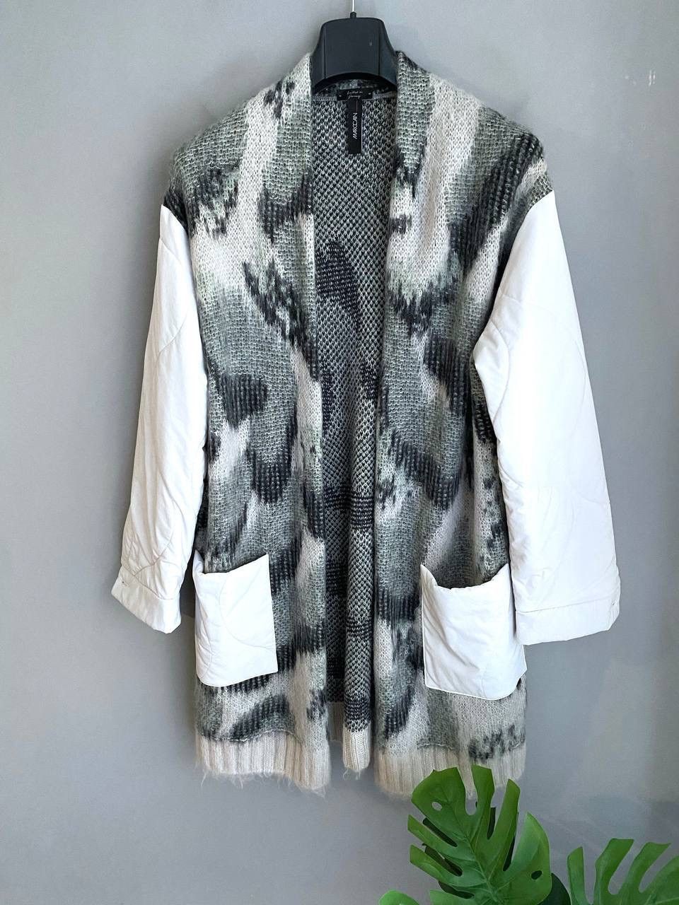 Other Marc Cain Mohair/Alpaca Wool Long Open Knit Cardigan, 3/M/L Size M / US 6-8 / IT 42-44 - 2 Thumbnail