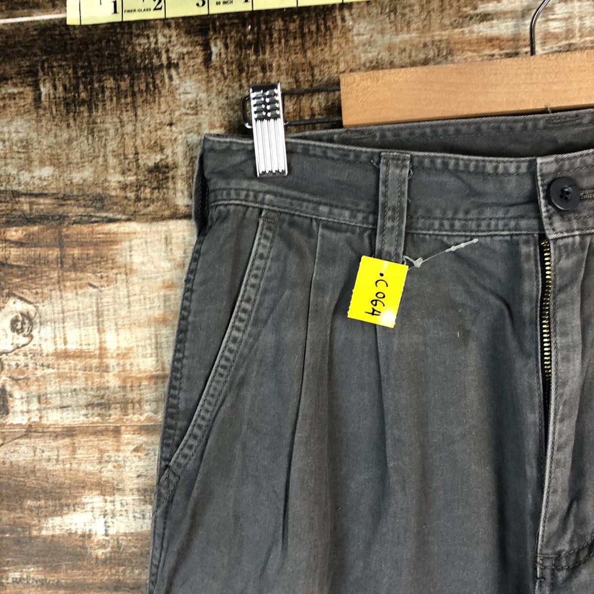 Japanese Brand DLL N Soulation Grey vintage utility Joggers Pants #C064 Size US 26 / EU 42 - 7 Thumbnail