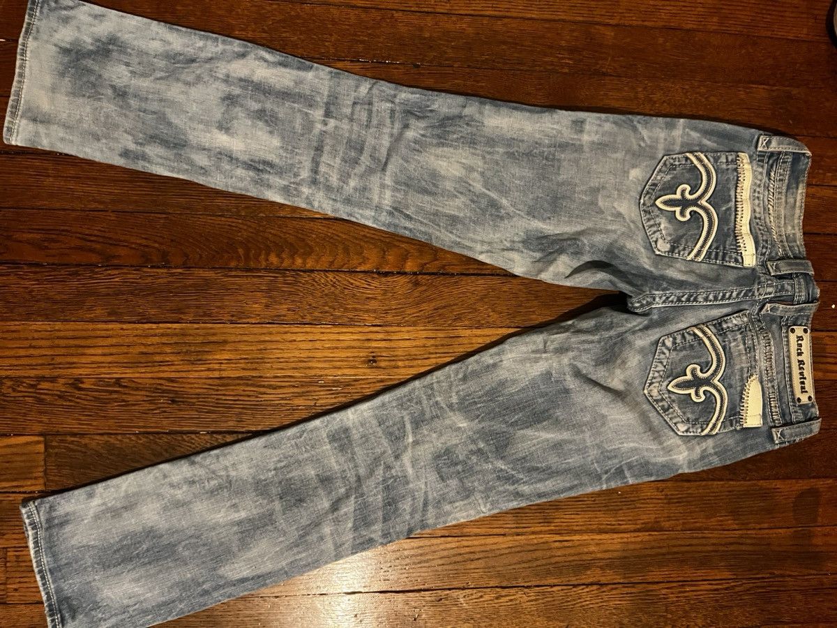 Rock Revival Rock Revival, low rise Jeans, size 28 Size 28" / US 6 / IT 42 - 2 Thumbnail
