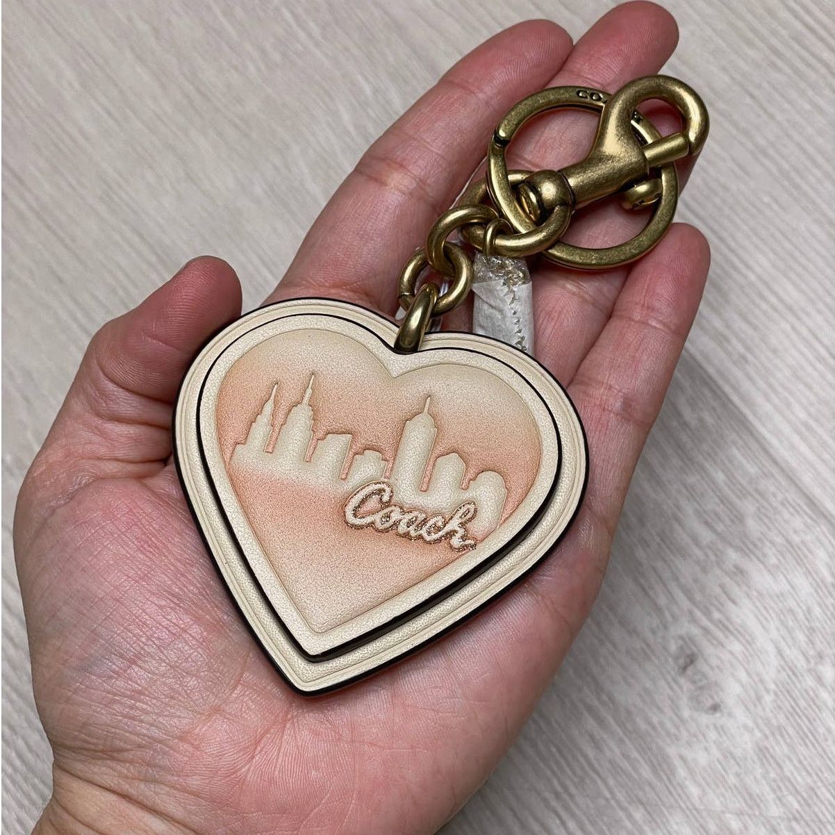 Coach Coach Jennifer Lopez Heart Bag Charm Keychain Size ONE SIZE - 8 Thumbnail