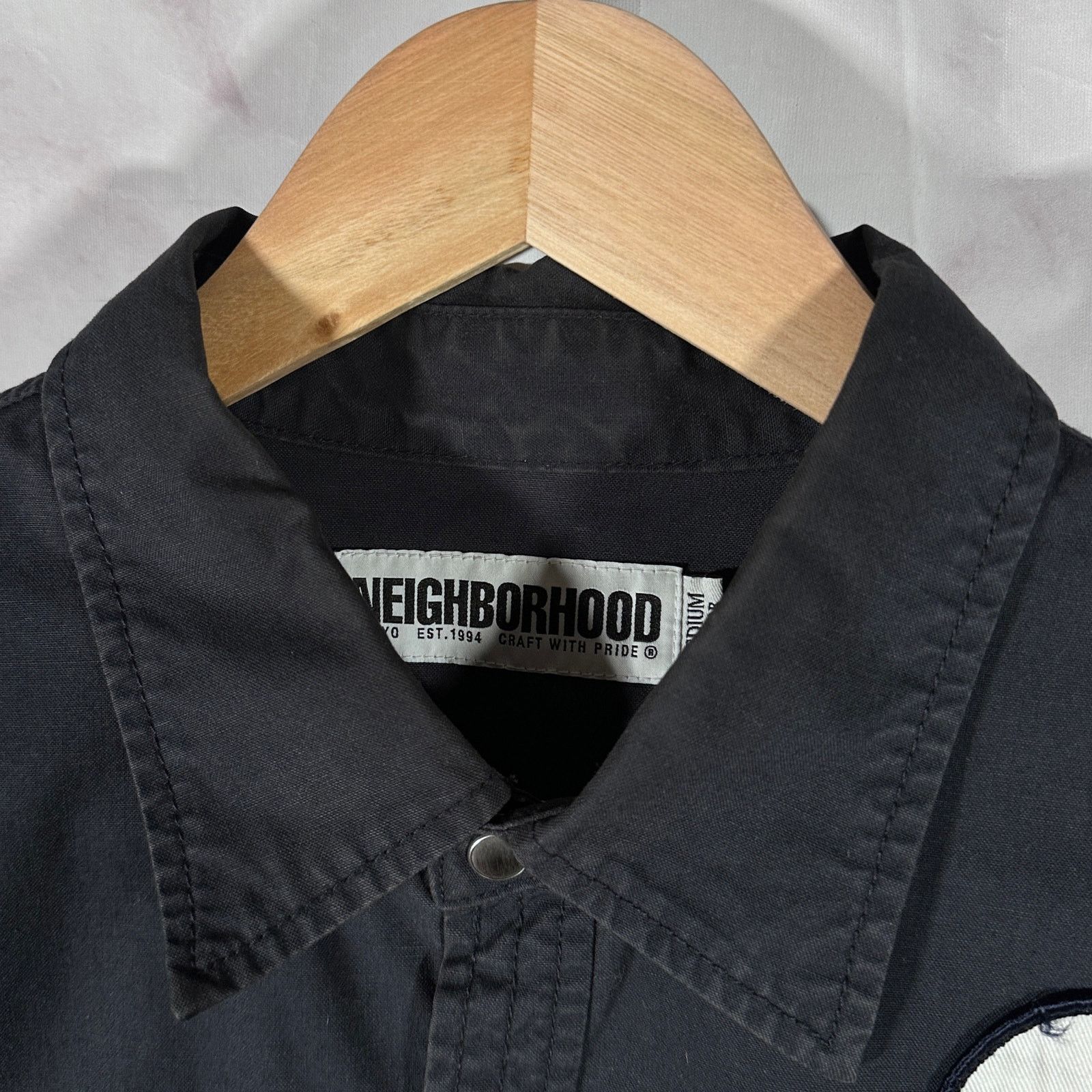 Neighborhood Navy Western Work Shirt Size US M / EU 48-50 / 2 - 4 Thumbnail