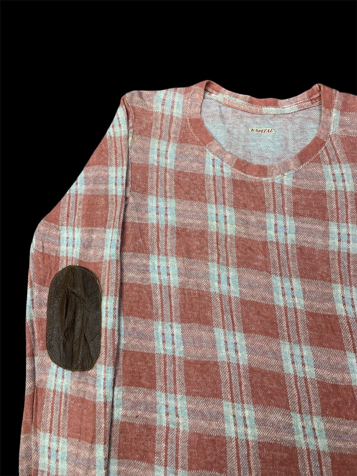 Designer × Japanese Brand × Kapital Kountry Vintage kapital tartan leather Size US S / EU 44-46 / 1 - 3 Thumbnail