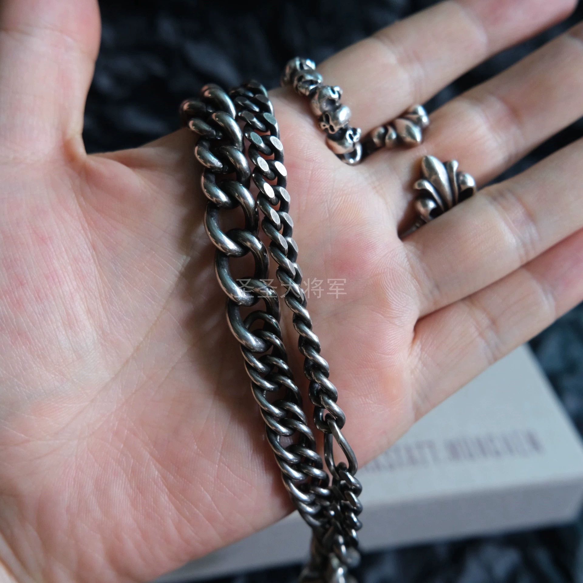 Werkstatt Munchen Werkstatt Munchen Double Strand Heavyweight Bracelet M/L Size ONE SIZE - 6 Thumbnail