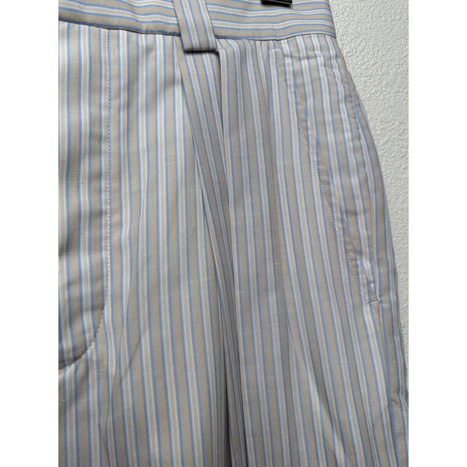 King & Tuckfield NWT King & Tuckfield Horizon Stripe Wide Leg Trouser US 30 Size US 30 / EU 46 - 5 Thumbnail