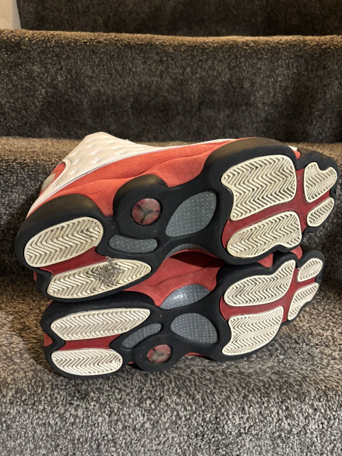 Jordan Brand Nike Air Jordan Retro 13 Chicago White and red Size US 13 / EU 46 - 5 Thumbnail