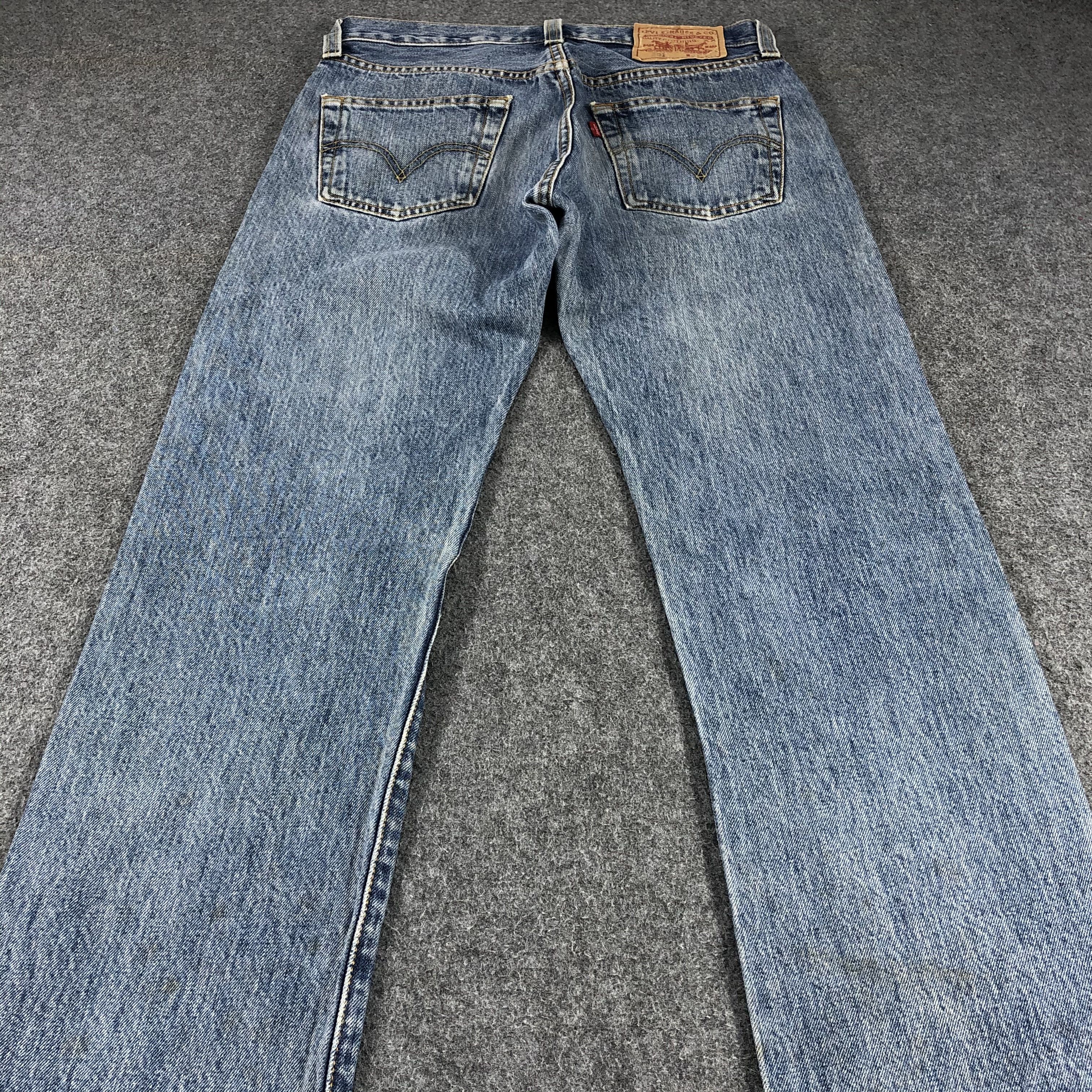 Levi's Vintage 90s Levis 501 Jeans-JM881 Size US 29 - 4 Thumbnail