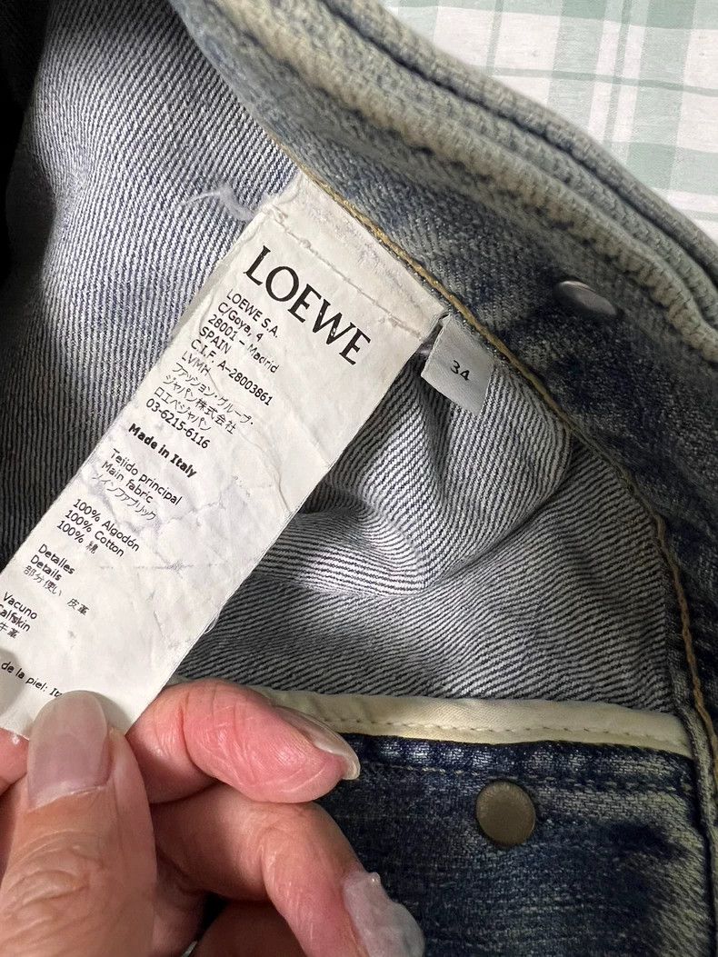 Loewe Loewe Ladies' loose jeans Size 33" - 5 Thumbnail