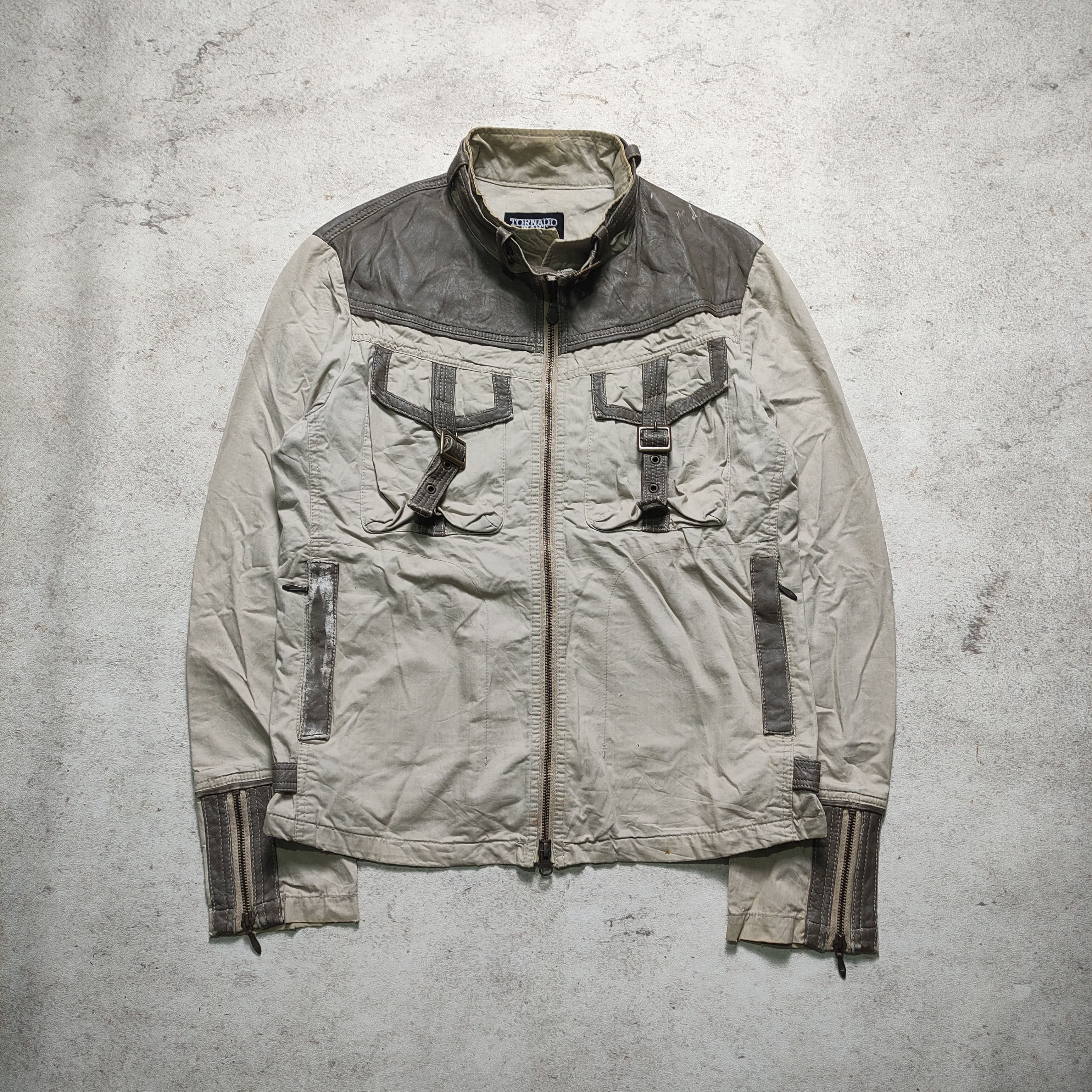 Japanese Brand × Tornado Mart × Yasuyuki Ishii Tornado Mart Bikers Jacket Japanese Brand Size US L / EU 52-54 / 3 - 2 Thumbnail
