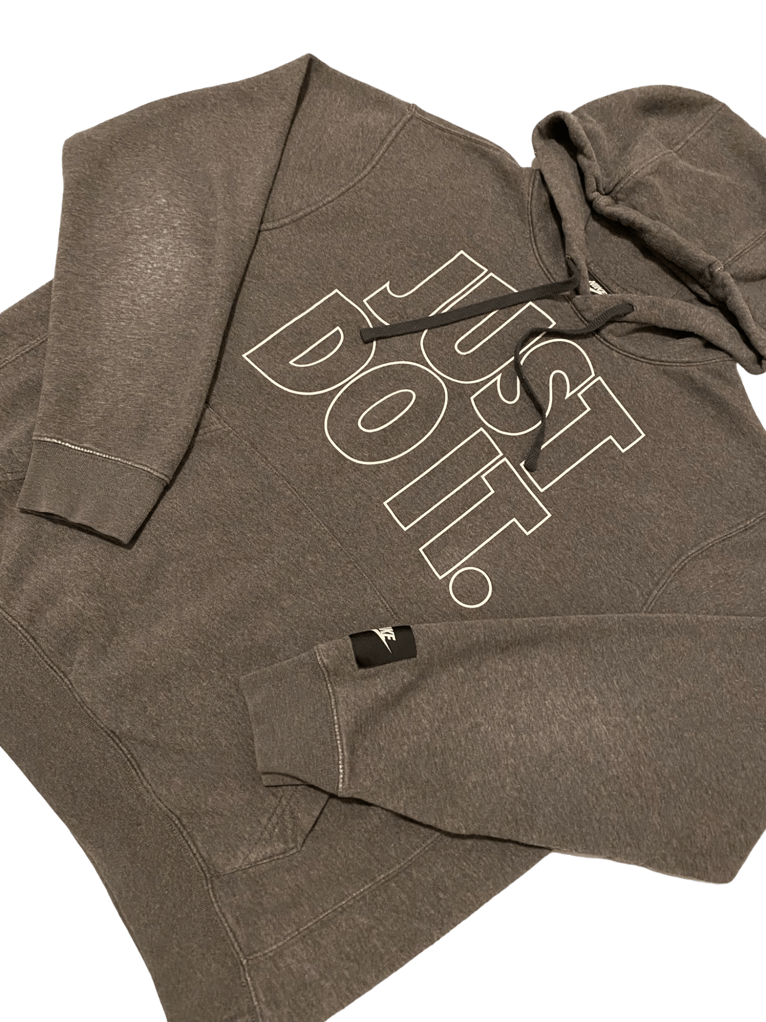 Nike × Vintage Nike VIntage Just Do It Athleisure Hoodie - Large Size US L / EU 52-54 / 3 - 2 Thumbnail