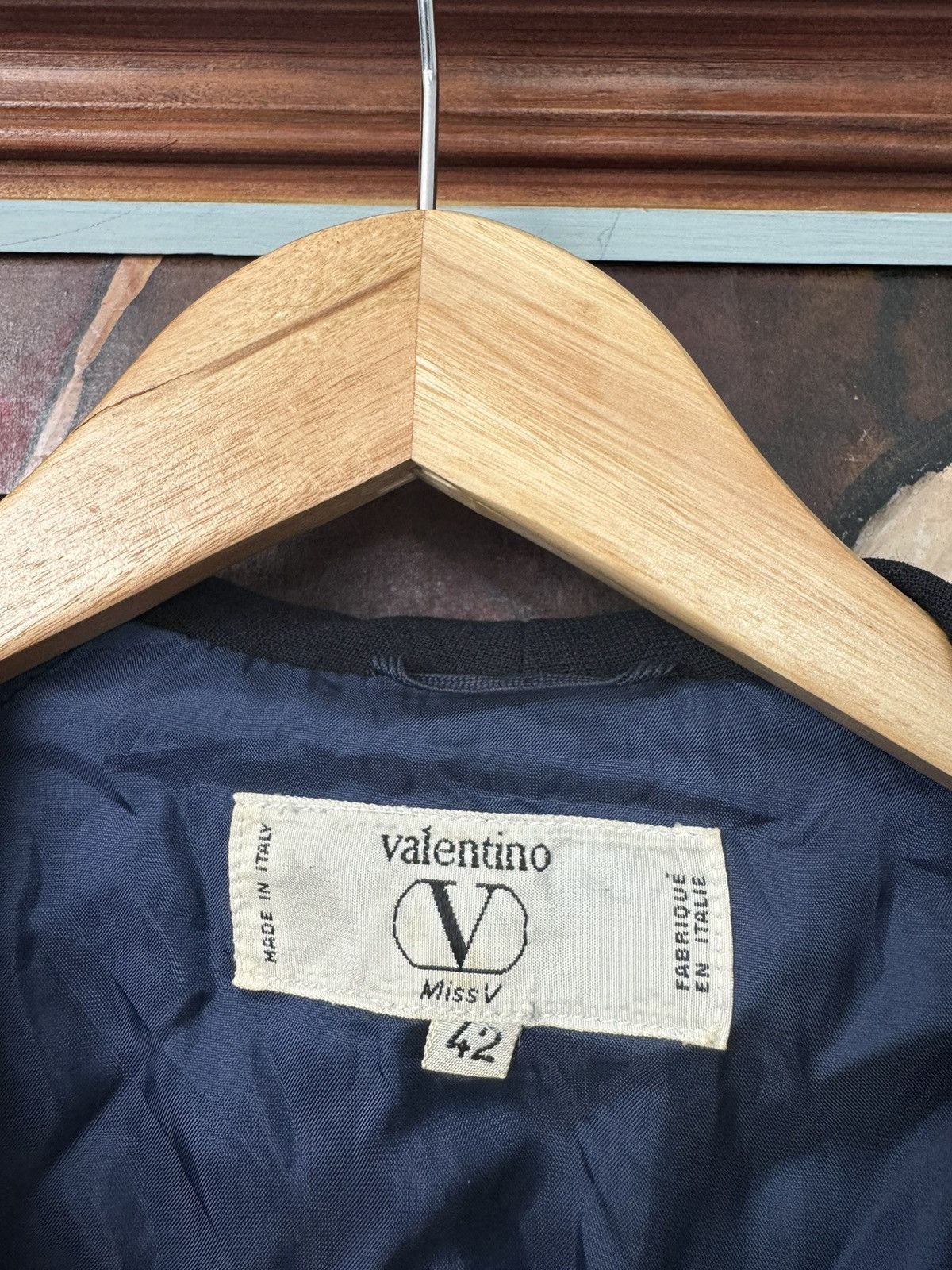 Valentino Vintage Valentino Miss V Blazer Suit Designer Luxury Italy Size M / US 6-8 / IT 42-44 - 4 Thumbnail