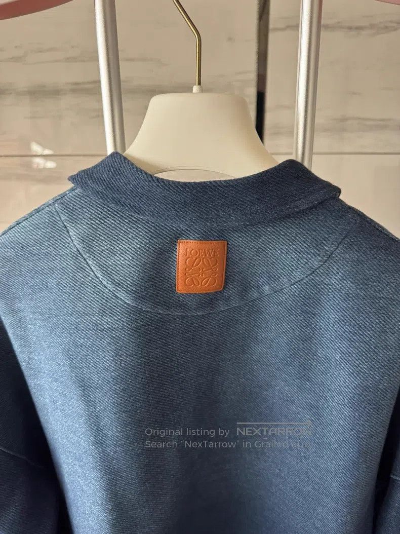 Loewe Loewe Fleece Polo Shirt Long Sleeve Jacket Size US M / EU 48-50 / 2 - 6 Thumbnail