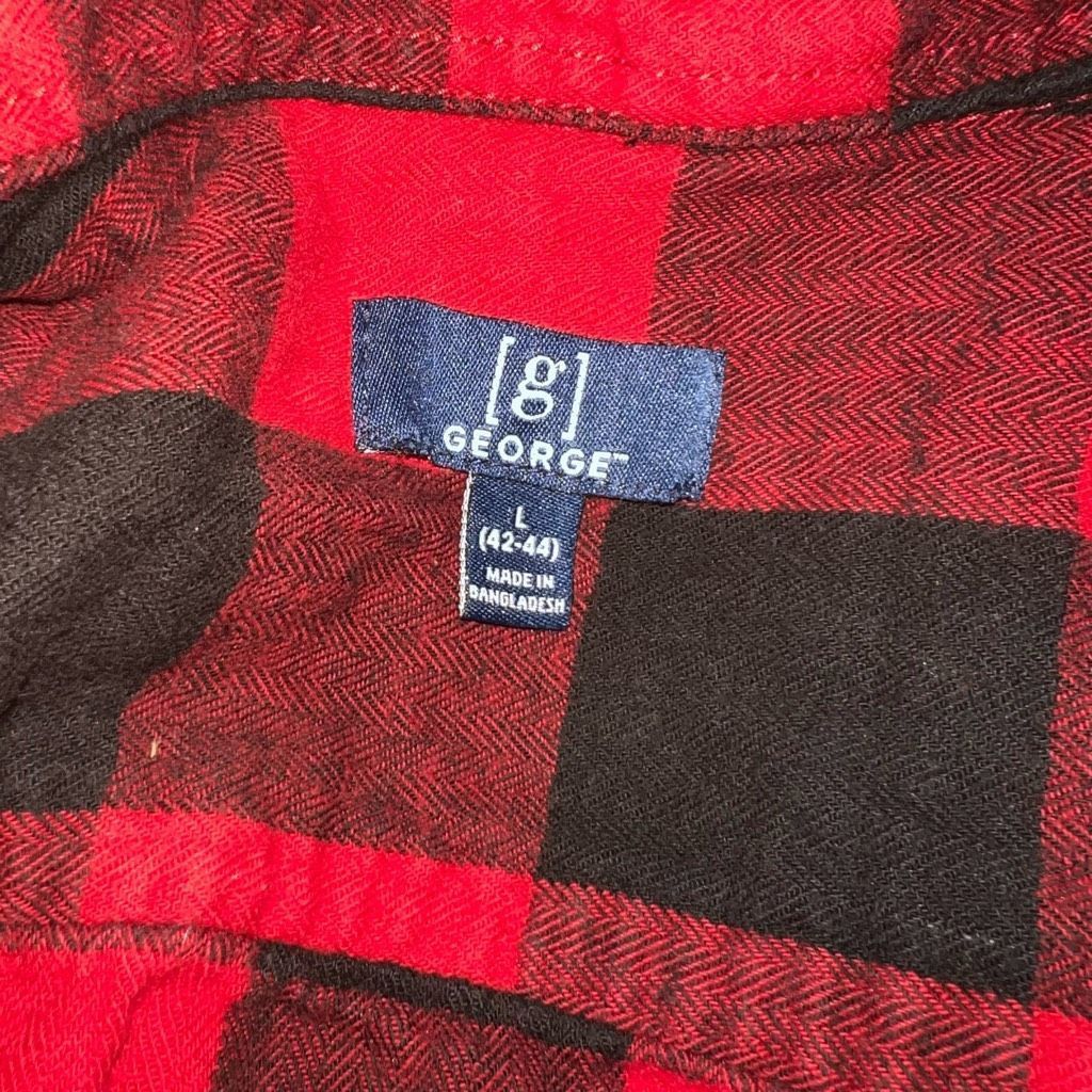 I.N.C 5 Men’s Button up Shirt Lot, Plaid, Buffalo Checks Solid Bla Size US M / EU 48-50 / 2 - 6 Thumbnail